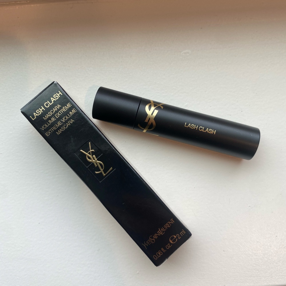 YSL Lash Clash mascara in Noir/black 2ml size